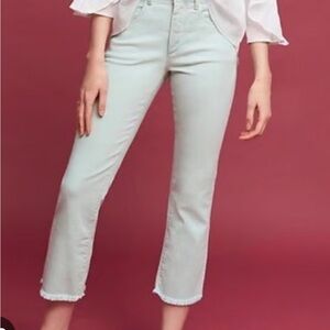 Pilcro Light Blue Ankle & Cropped Jeans